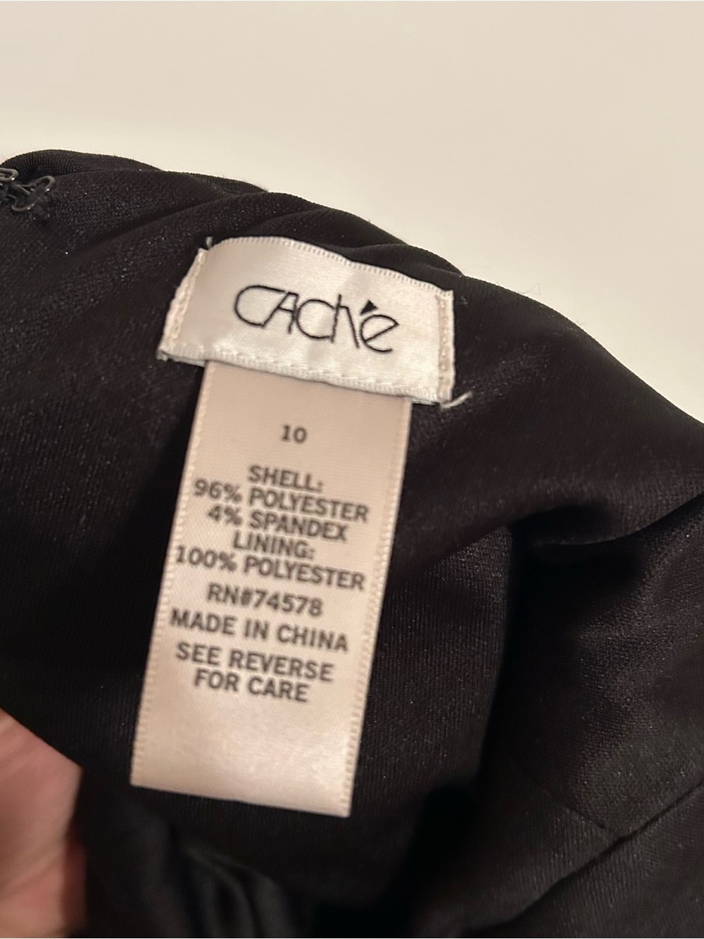 Cache Black Ruched Tank Mini Dress - Picture 12 of 12